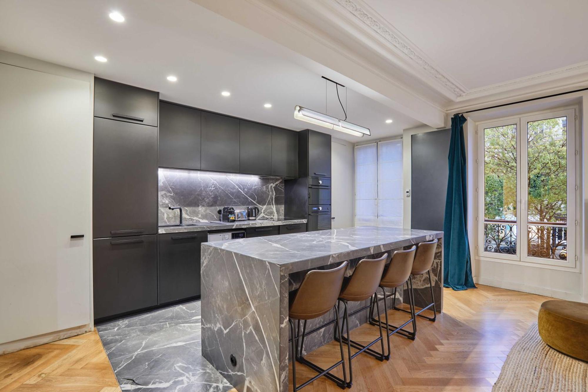 Magnificent Apartment - 3Br- 8P - Batignolles Paris Exterior foto