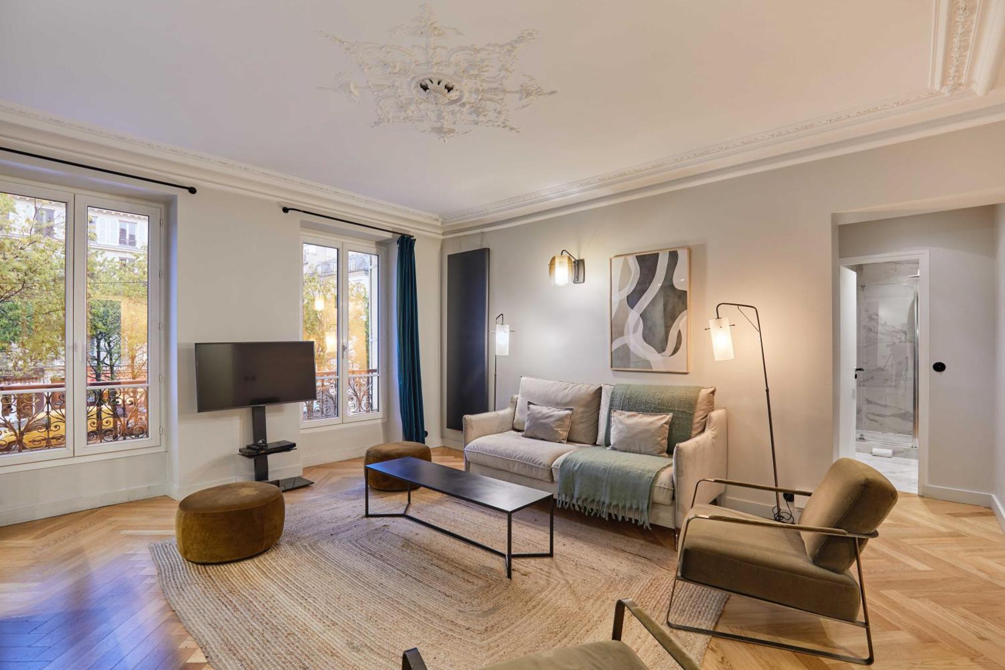 Magnificent Apartment - 3Br- 8P - Batignolles Paris Exterior foto