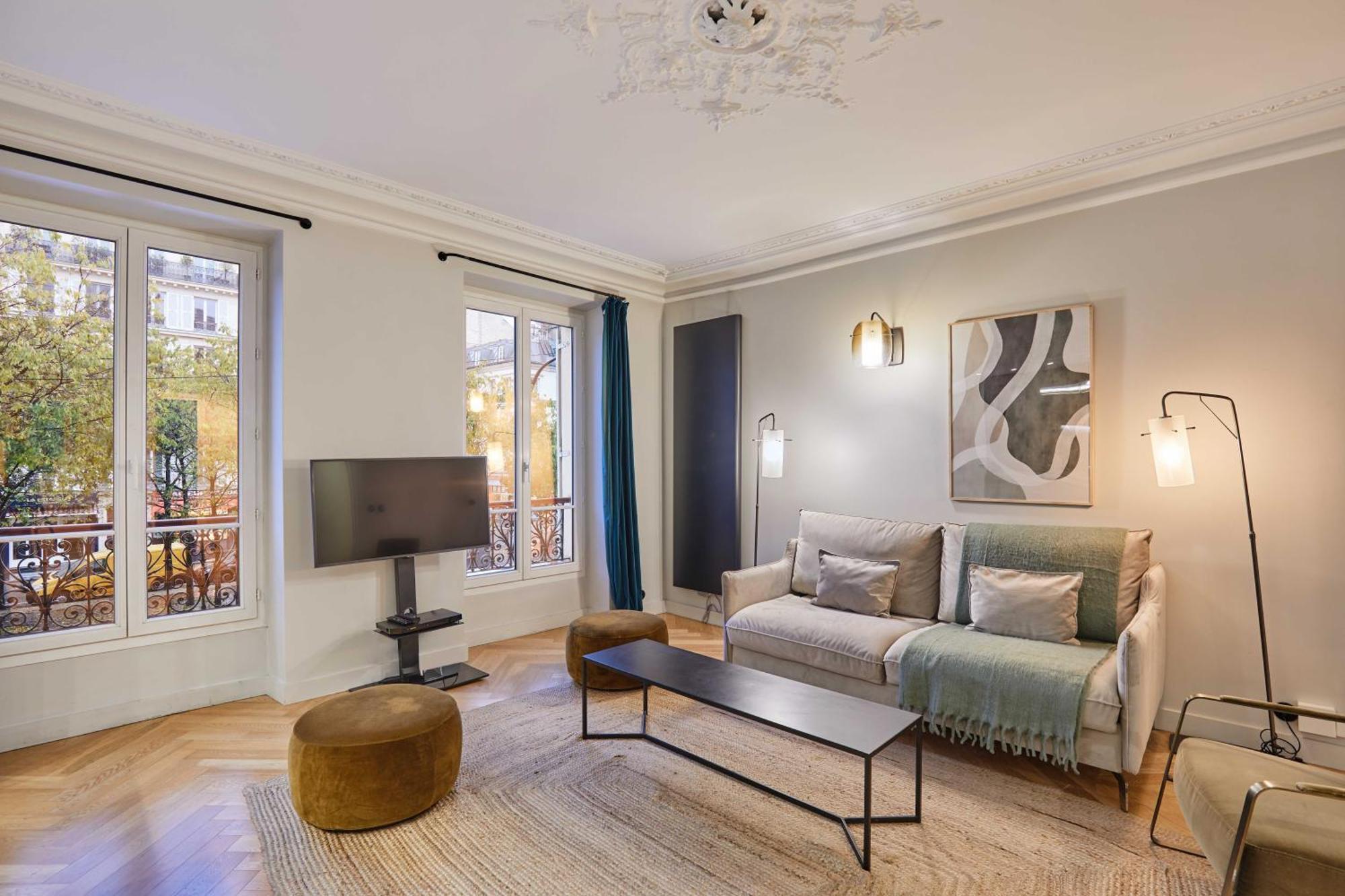 Magnificent Apartment - 3Br- 8P - Batignolles Paris Exterior foto