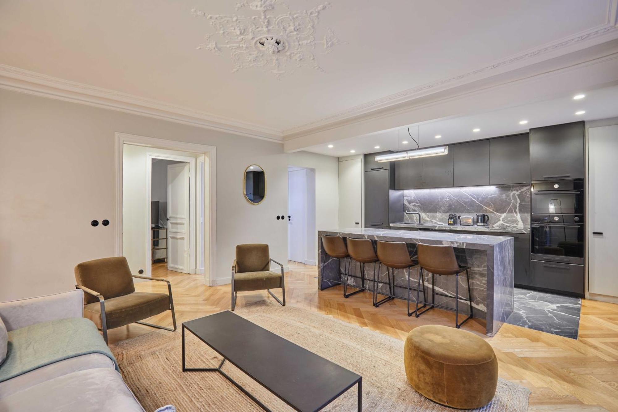Magnificent Apartment - 3Br- 8P - Batignolles Paris Exterior foto