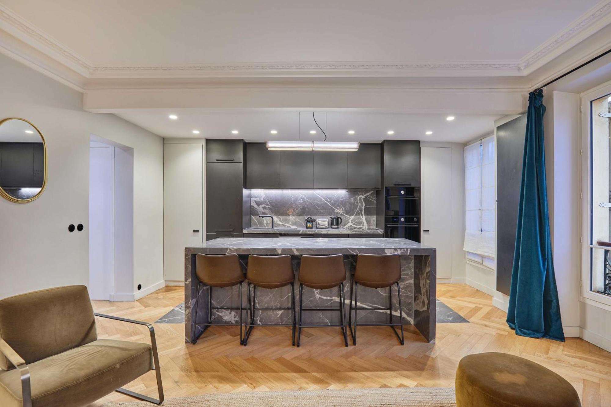 Magnificent Apartment - 3Br- 8P - Batignolles Paris Exterior foto